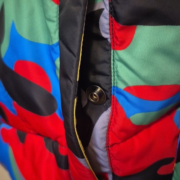 ZIAI Women's Colorful Camouflage Puffer Jacket - 10 - Picture 4 of 11